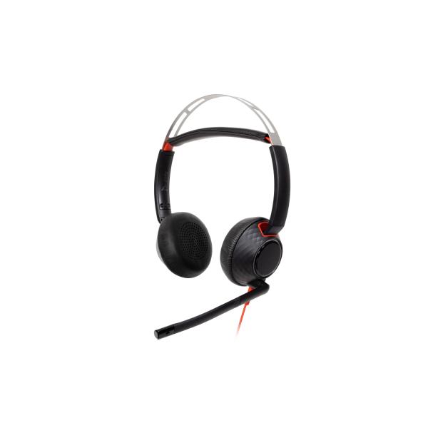 Poly Blackwire 5220 náhlavní souprava,  3.5 mm jack + USB-C/ A adaptér,  stereo2
