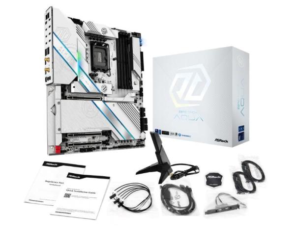 ASRock MB Sc LGA1851 Z890 TAICHI AQUA, Intel Z890, 4xDDR5, 2xThunderbolt, WI-FI, EATX6