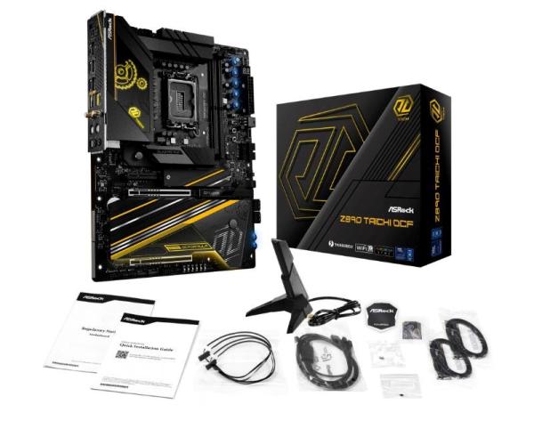 ASRock MB Sc LGA1851 Z890 TAICHI OCF, Intel Z890, 4xDDR5, 2xThunderbolt, WI-FI6