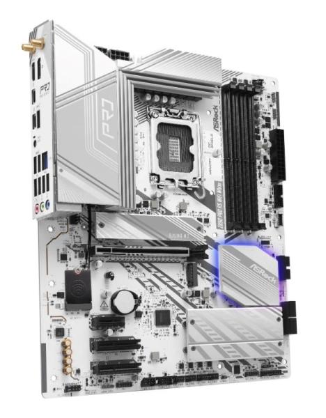 ASRock MB Sc LGA1851 Z890 PRO RS WIFI WHITE,  Intel Z890,  4xDDR5,  1xHDMI,  WI-FI3