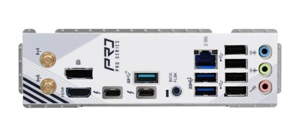 ASRock MB Sc LGA1851 Z890 PRO RS WIFI WHITE,  Intel Z890,  4xDDR5,  1xHDMI,  WI-FI5