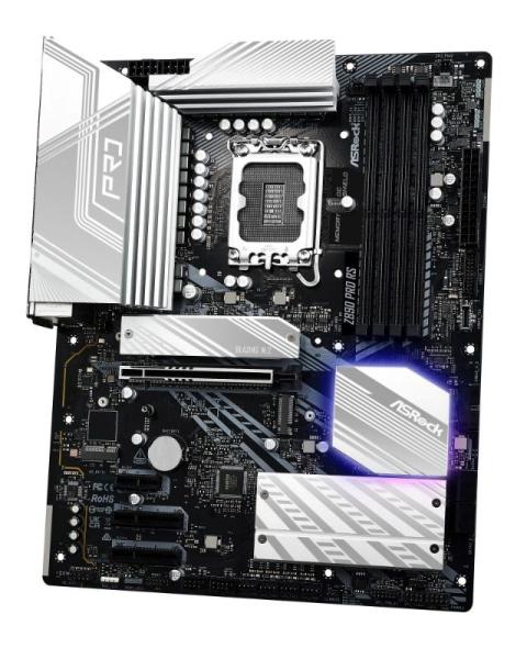 ASRock MB Sc LGA1851 Z890 PRO RS,  Intel Z890,  4xDDR5,  1xDP,  1xHDMI,  2xThunderbolt,  WI-FI2