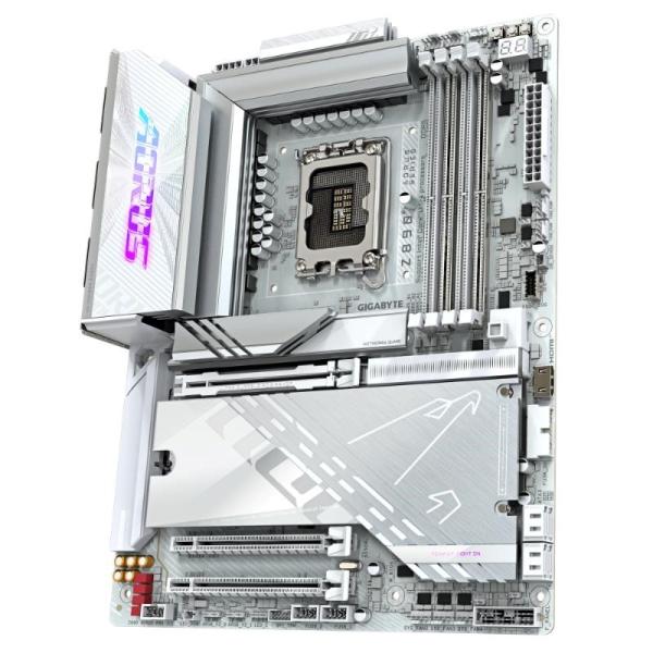 GIGABYTE MB Sc LGA1851 Z890 AORUS PRO ICE,  Intel Z890,  4xDDR5,  1xHDMI,  2xThunderbolt,  WiFi3