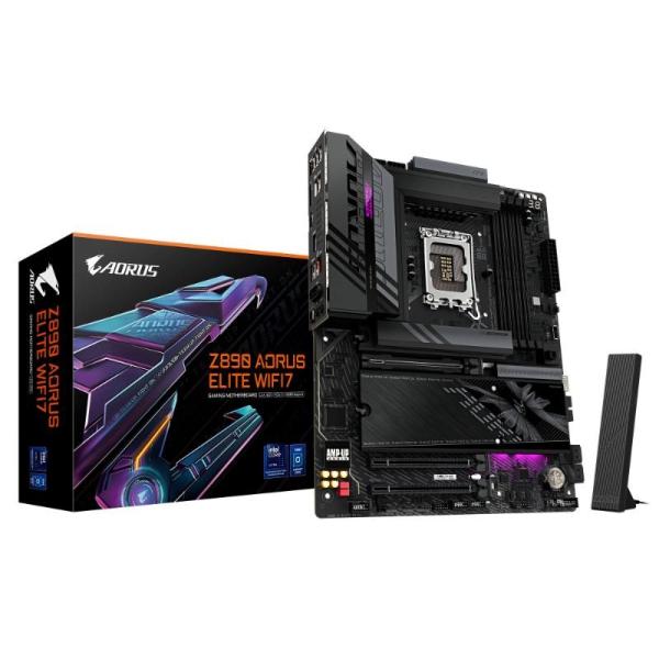 GIGABYTE MB Sc LGA1851 Z890 A ELITE WIFI7,  Intel Z890,  4xDDR5,  1xDP,  1xHDMI,  1xThunderbolt,  WiFi