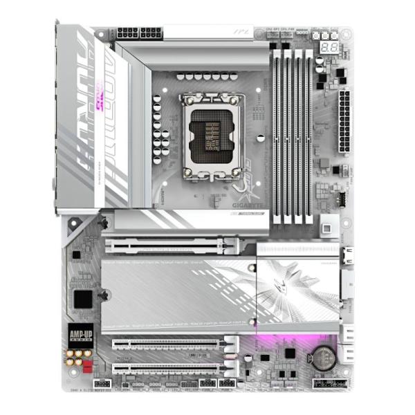 GIGABYTE MB Sc LGA1851 Z890 A ELITE WF7 ICE,  Intel Z890,  4xDDR5,  1xDP,  1xHDMI,  1xThunderbolt,  WiFi1