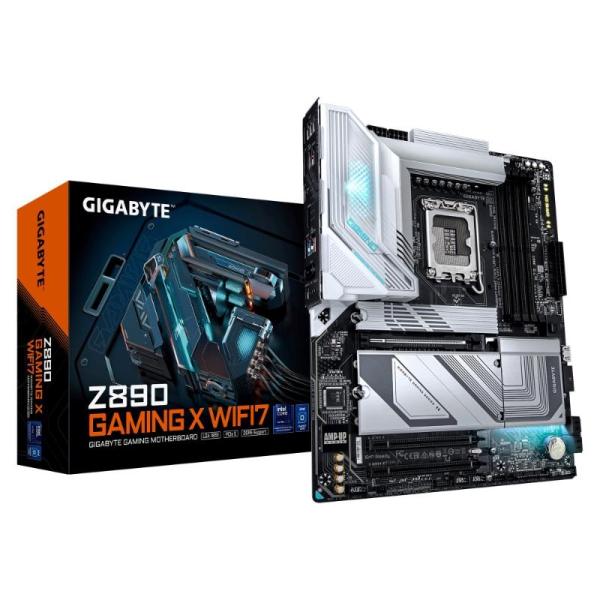 GIGABYTE MB Sc LGA1851 Z890 GAMING X WIFI7,  Intel Z890,  4xDDR5,  1xDP,  1xHDMI,  1xThunderbolt,  WiFi