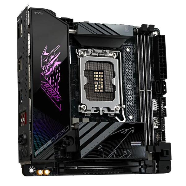 GIGABYTE MB Sc LGA1851 Z890I AORUS ULTRA,  Intel Z890,  4xDDR5,  1xDP,  1xHDMI,  1xThunderbolt,  WiFi,  mITX2