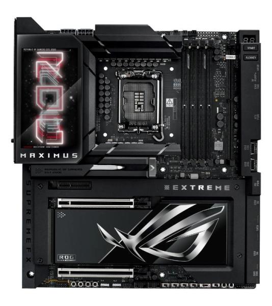 ASUS MB Sc LGA1851 ROG MAXIMUS Z890 EXTREME,  Intel Z890,  4xDDR5,  1xHDMI,  2xThunderbolt,  WI-FI,  E-ATX1