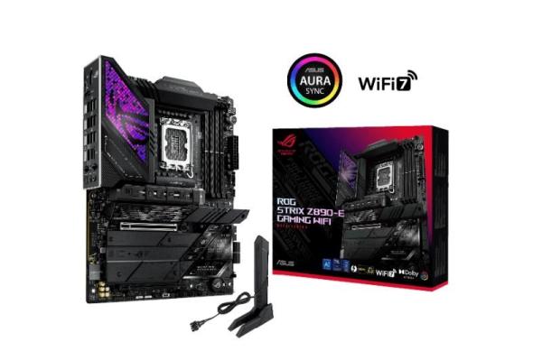 ASUS MB Sc LGA1851 ROG STRIX Z890-E GAMING WIFI,  Intel Z890,  4xDDR5,  1xDP,  1xHDMI,  2xThunderbolt,  WI-FI,  ATX