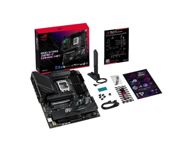 ASUS MB Sc LGA1851 ROG STRIX Z890-F GAMING WIFI, Intel Z890, 4xDDR5, 1xDP, 1xHDMI, 2xThunderbolt, WI-FI, ATX5