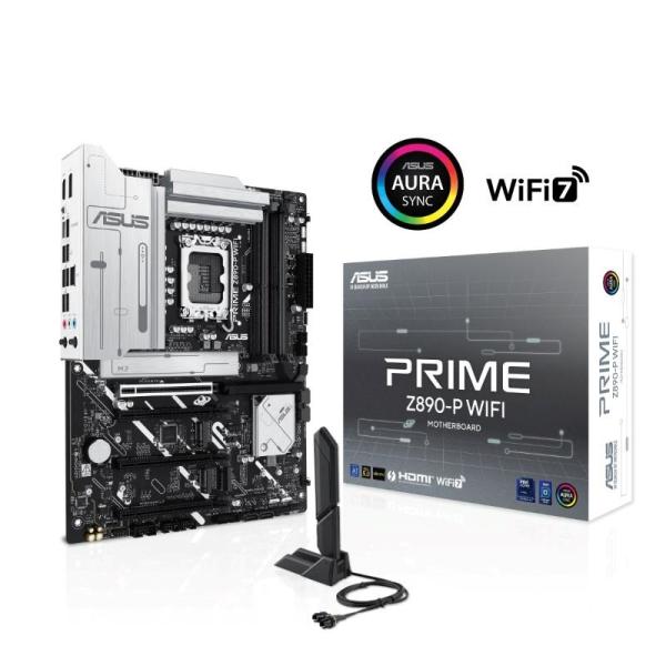 ASUS MB Sc LGA1851 PRIME Z890-P WIFI,  Intel Z890,  4xDDR5,  1xDP,  1xHDMI,  1xThunderbolt,  WI-FI,  ATX