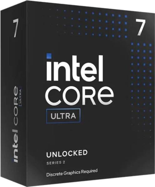 CPU INTEL Core Ultra 7 - 265KF,  až 5.5GHz,  30MB L3,  LGA1851,  BOX (bez chladiče)