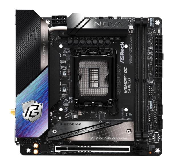 ASRock MB Sc LGA1851 Z890I NOVA WIFI, Intel Z890, 2xDDR5, 1xHDMI, 2xThunderbolt, WI-FI, mITX1