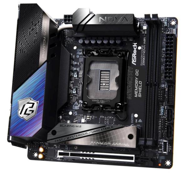 ASRock MB Sc LGA1851 Z890I NOVA WIFI, Intel Z890, 2xDDR5, 1xHDMI, 2xThunderbolt, WI-FI, mITX2