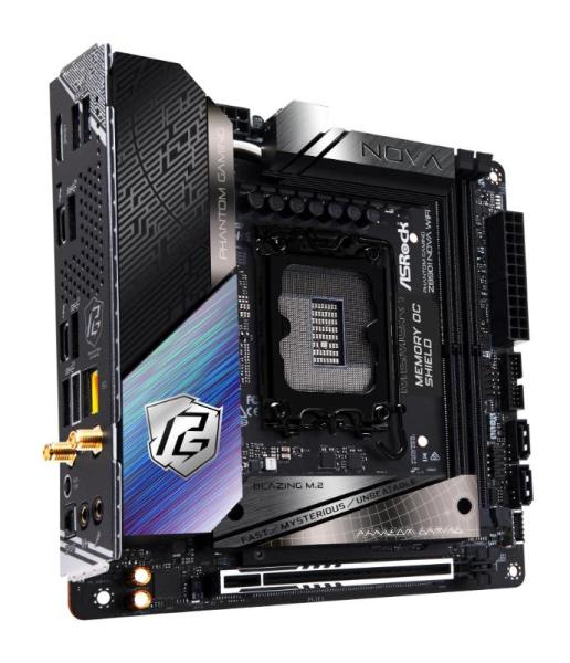 ASRock MB Sc LGA1851 Z890I NOVA WIFI, Intel Z890, 2xDDR5, 1xHDMI, 2xThunderbolt, WI-FI, mITX3