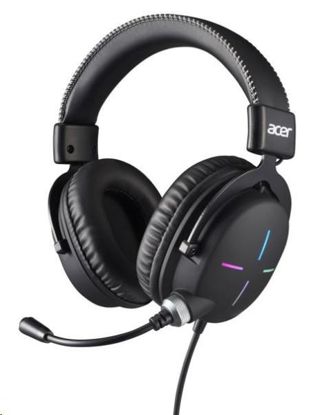 ACER Sluchátka Nitro Gaming Headset II (NHW200), herní sluchátka, 3, 5mm jack connector, 50mm speakers, impedance 21 Ohm3