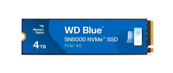 WD BLUE SSD NVMe 500GB PCIe SN5000,  Gen4,  (R:5000,  W:4000MB s)