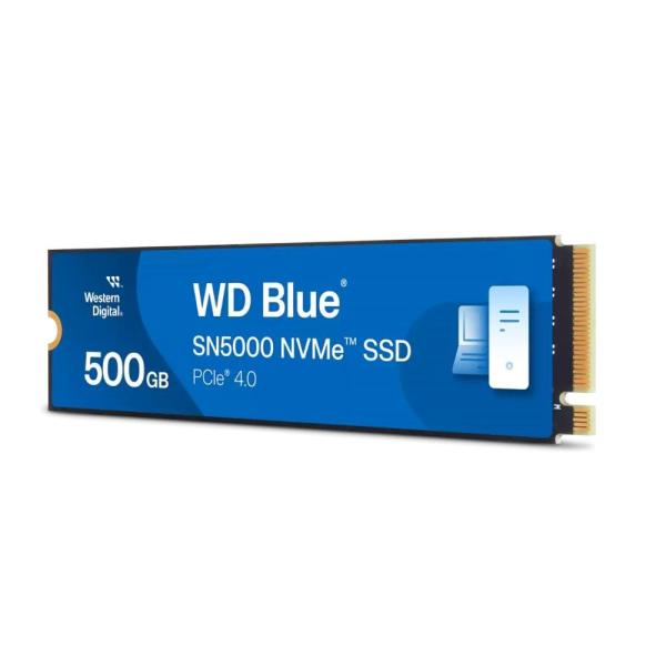 WD Blue SN5000 500GB SSD PCIe Gen4, M.2 2280, NVMe ( r5000MB/s, w4000MB/s )1