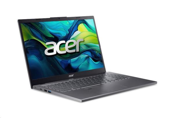 ACER NTB Aspire 15 (A15-41M-R7UZ), Ryzen5-8640HS, 15.6"FHD, 16GB, 512GB SSD, AMD Graphics, Win11H, Gray3