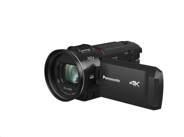 Panasonic HC-VX3 (4K kamera, 24x zoom F1.8, 25mm wide, 3.0 touch LCD, OIS)