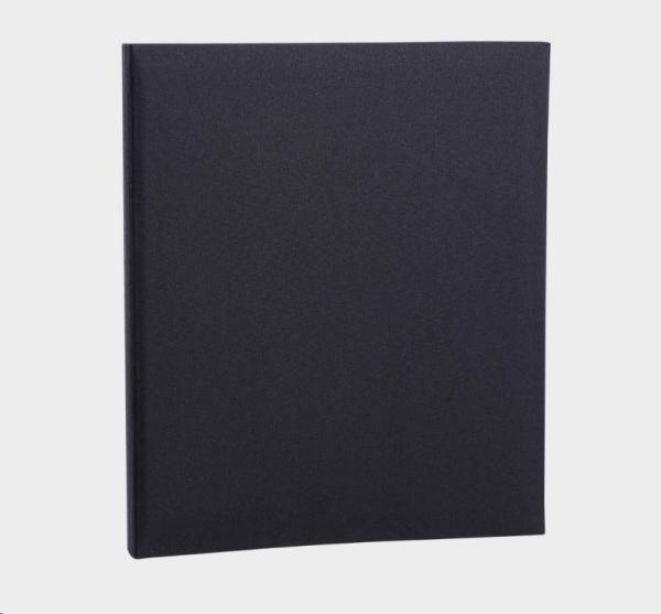 Focus Base Line Canvas Ringbinder Black