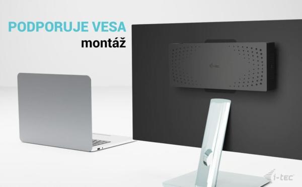 i-tec Universal 5x 4K Display Docking Station,  Power Delivery 100W5