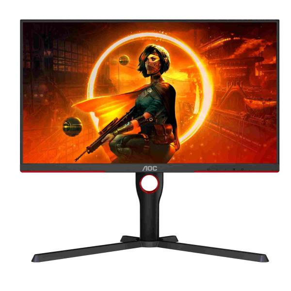 BAZAR - AOC MT VA LCD WLED 27" Q27G3XMN/BK - VA panel, 2560x1440, 180Hz, HDMI, DP, pivot - Poškozený obal (Komplet)0