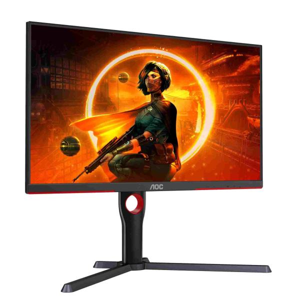 BAZAR - AOC MT VA LCD WLED 27" Q27G3XMN/BK - VA panel, 2560x1440, 180Hz, HDMI, DP, pivot - Poškozený obal (Komplet)3