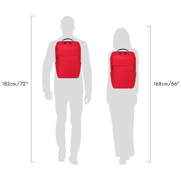 DICOTA Backpack COMMUTER 13-16” Red9