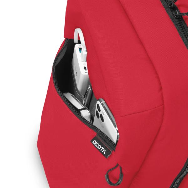 DICOTA Backpack COMMUTER 13-16” Red4