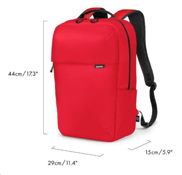 DICOTA Backpack COMMUTER 13-16” Red7