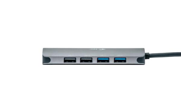 BAZAR - i-tec USB-C Metal Nano 2x HDMI Docking Station,  PD 100W - Poškozený obal (Komplet)2