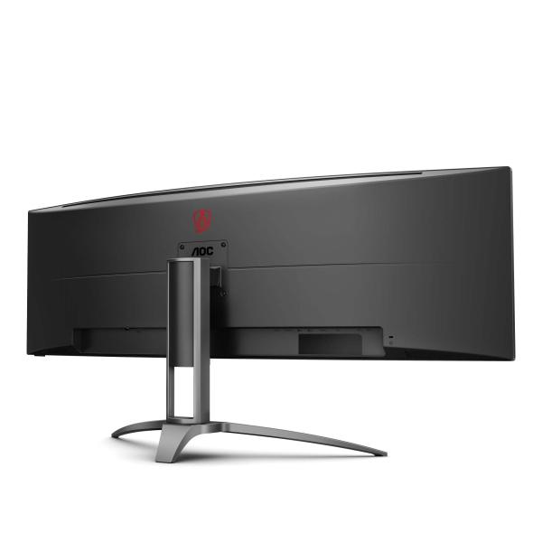 AOC MT VA LCD WLED 48.8" AG493UCX2 - VA panel,  165Hz,  5120x1440,  3xHDMI, DP,  USB-C,  USB 3.1,  repro,  nast. vyska,  rozbalen3