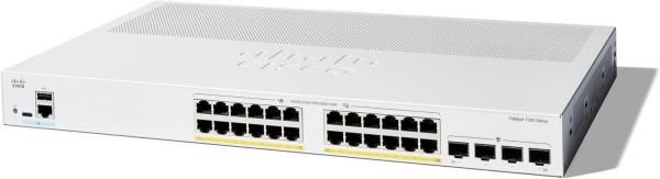 Cisco Catalyst switch C1300-24FP-4G (24xGbE, 4xSFP, 24xPoE+, 375W) - REFRESH