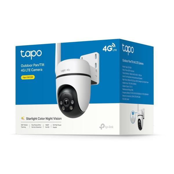 TP-Link Tapo C501GW 4G LTE venkovní-outdoor kamera (2MP,  PTZ, Full HD 1080p, WiFi,  4GLTE, 1xGbE, PoE, IR 30m, microSD)3