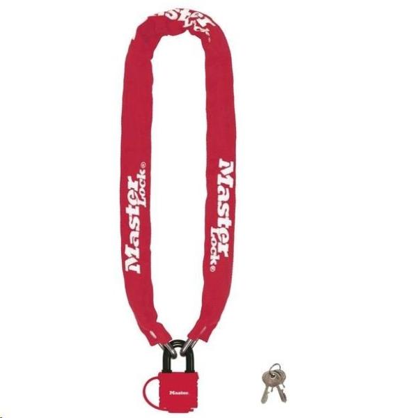 Master Lock 8390EURDPROCOLR řetězový zámek na kolo - 6mm