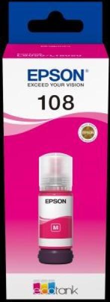 EPSON 108 EcoTank Magenta ink bottle