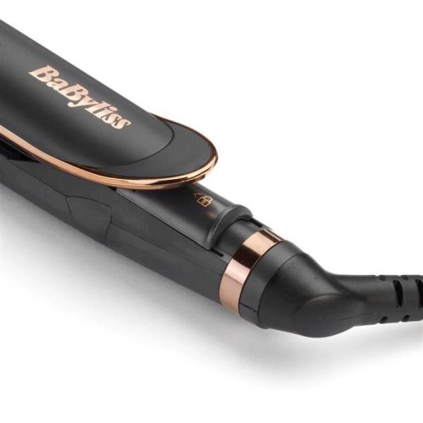 BaByliss ST394E žehlička na vlasy,  6 nastavení teplot,  velmi rychlé nahřátí,  automatické vypnutí4