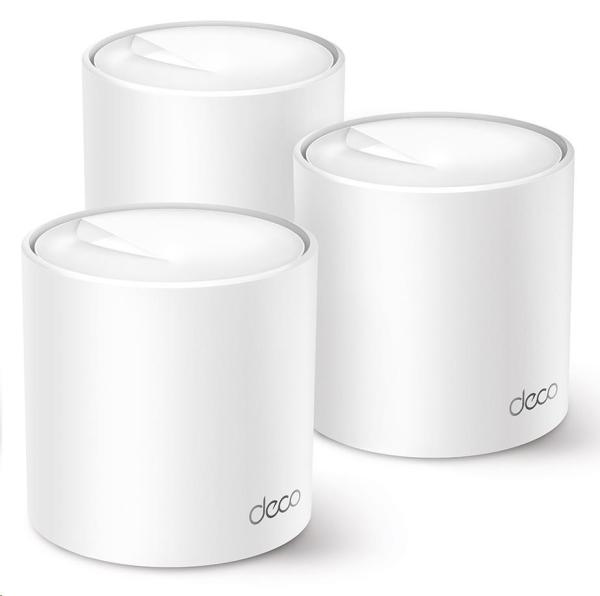 BAZAR - TP-Link Deco X50(3-pack) WiFi6 Mesh (AX3000, 2, 4GHz/ 5GHz, 3xGbELAN/ WAN) - použitý2