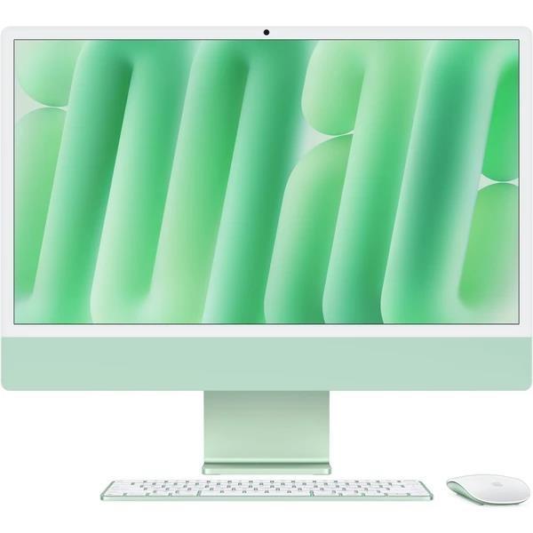 Apple iMac 24"" 4.5K display M4 chip 8-core CPU and 8-core GPU, 16GB, 256GB SSD - Green