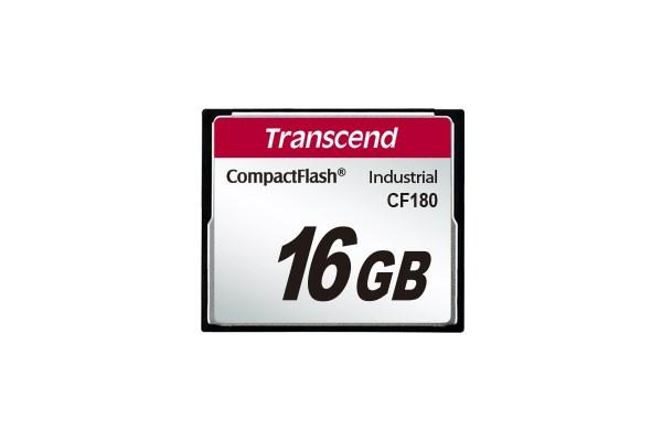 BULK - TRANSCEND CompactFlash Card CF180I, 1GB, SLC mode WD-15, Wide Temp. BULK