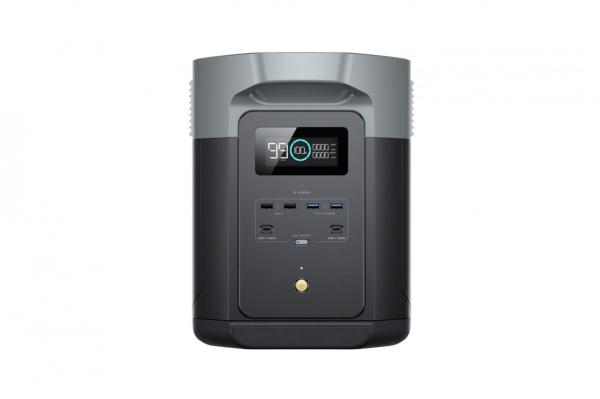 EcoFlow DELTA 2 Max bateriové stanice,  kapacita 2048 Wh,  výkon 2400 W,  druhá generace1