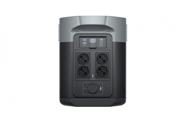 EcoFlow DELTA 2 Max bateriové stanice,  kapacita 2048 Wh,  výkon 2400 W,  druhá generace2