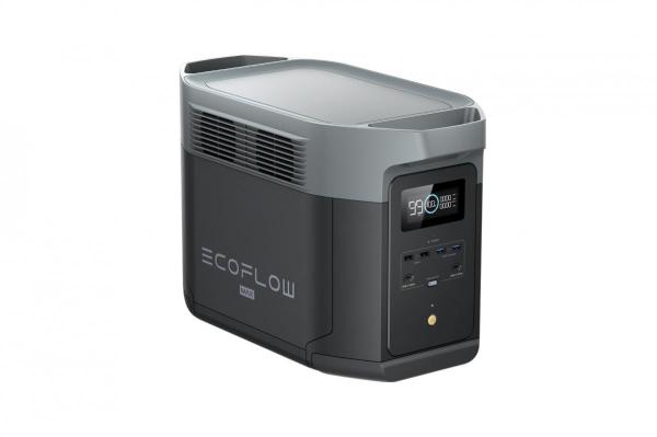 EcoFlow DELTA 2 Max bateriové stanice,  kapacita 2048 Wh,  výkon 2400 W,  druhá generace4