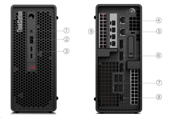 LENOVO PC ThinkStation/Workstation P3 Ultra - i7-14700,16GB,512SSD,DP,THb,Intel UHD 770,W11P,3Y Onsite4