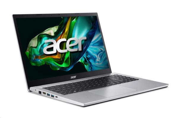 Acer Aspire 3 15/ A315-44P-R40T/ R7-5700U/ 15, 6"/ FHD/ 8GB/ 512GB SSD/ Vega 8/ bez OS/ Silver/ 2R2