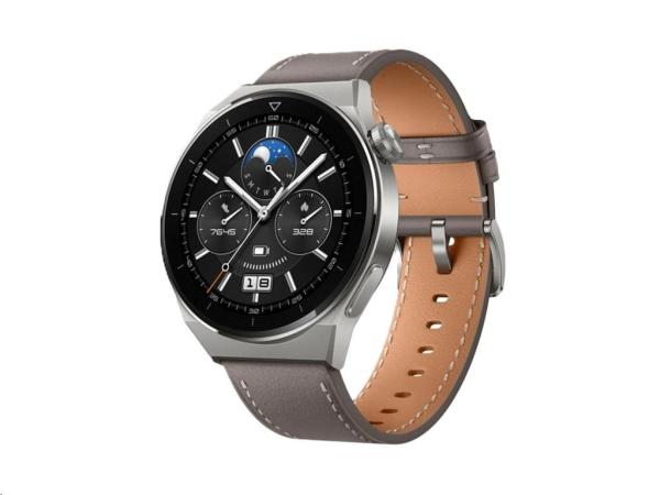 Huawei Watch GT 3 Pro/ 46mm/ Silver/ Elegant Band/ Gray