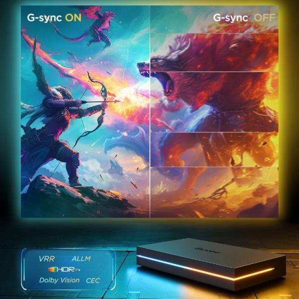 Govee AI Sync Box 2 Smart TV RGBICW podsvětlení 55-652