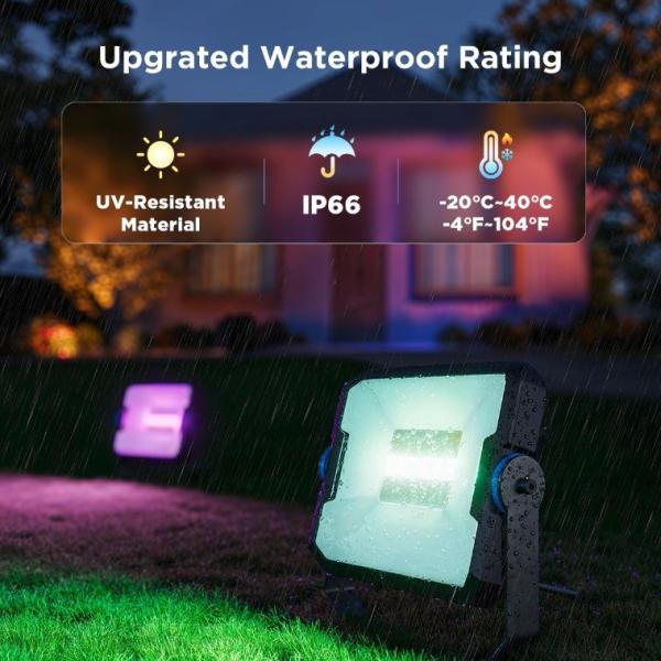 Govee Flood Lights 2 venkovní SMART LED světla 4ks2