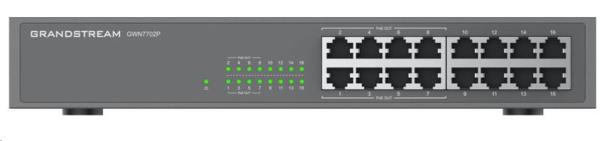 Grandstream GWN7702P Unmanaged Network Switch 16 portů /  8 PoE out